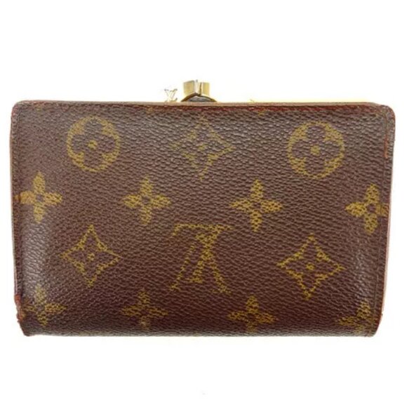 Louis Vuitton Wallet Purse Coin purse Monogram Brown Woman Authentic Used Y4608 - Picture 2 of 6